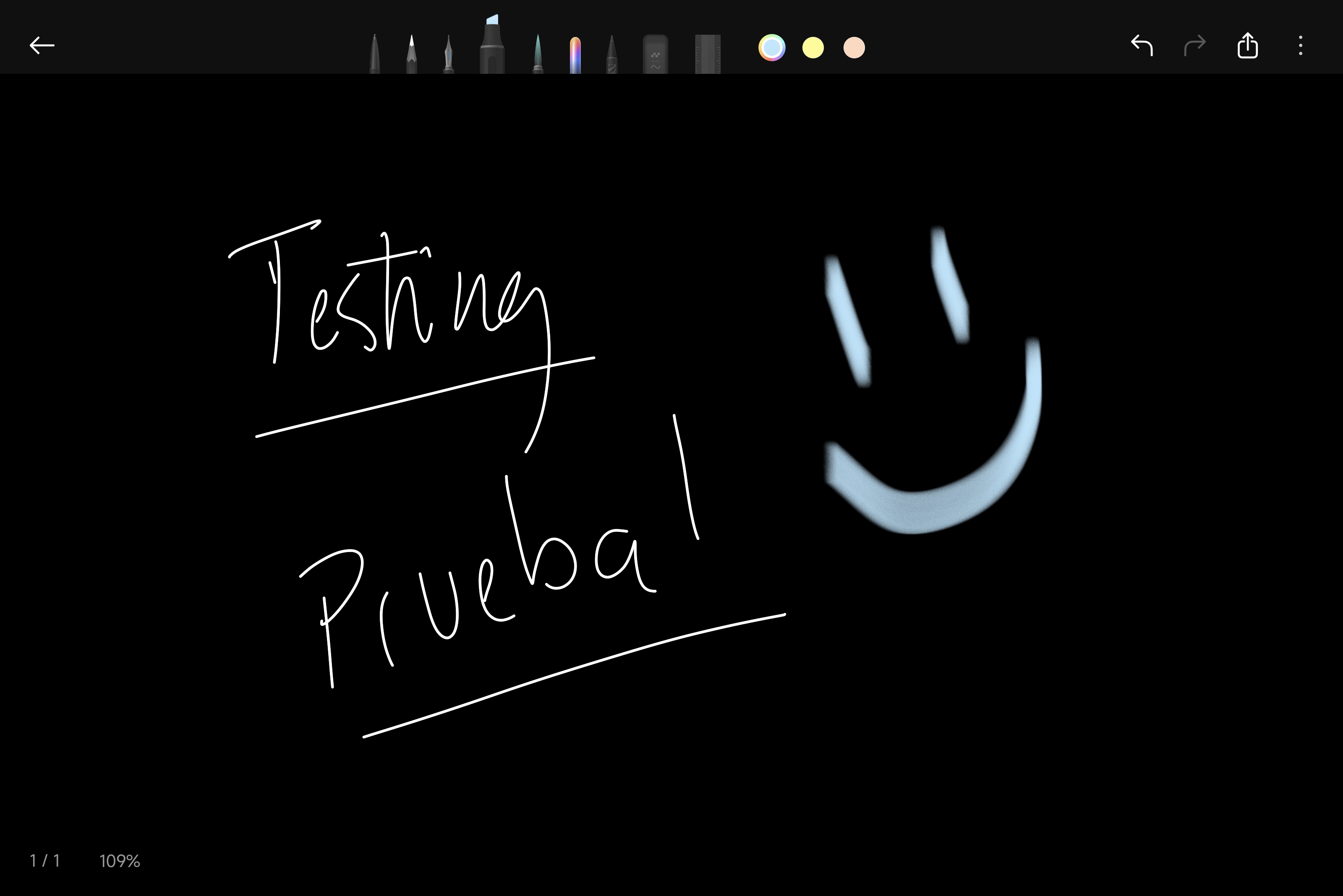 Captura de pantalla de Mi Canvas